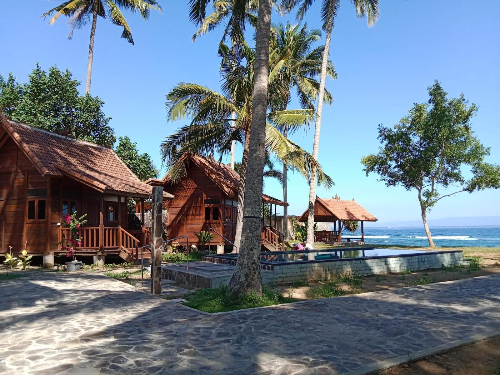 مانغيس Wooden House Candidasa المظهر الخارجي الصورة