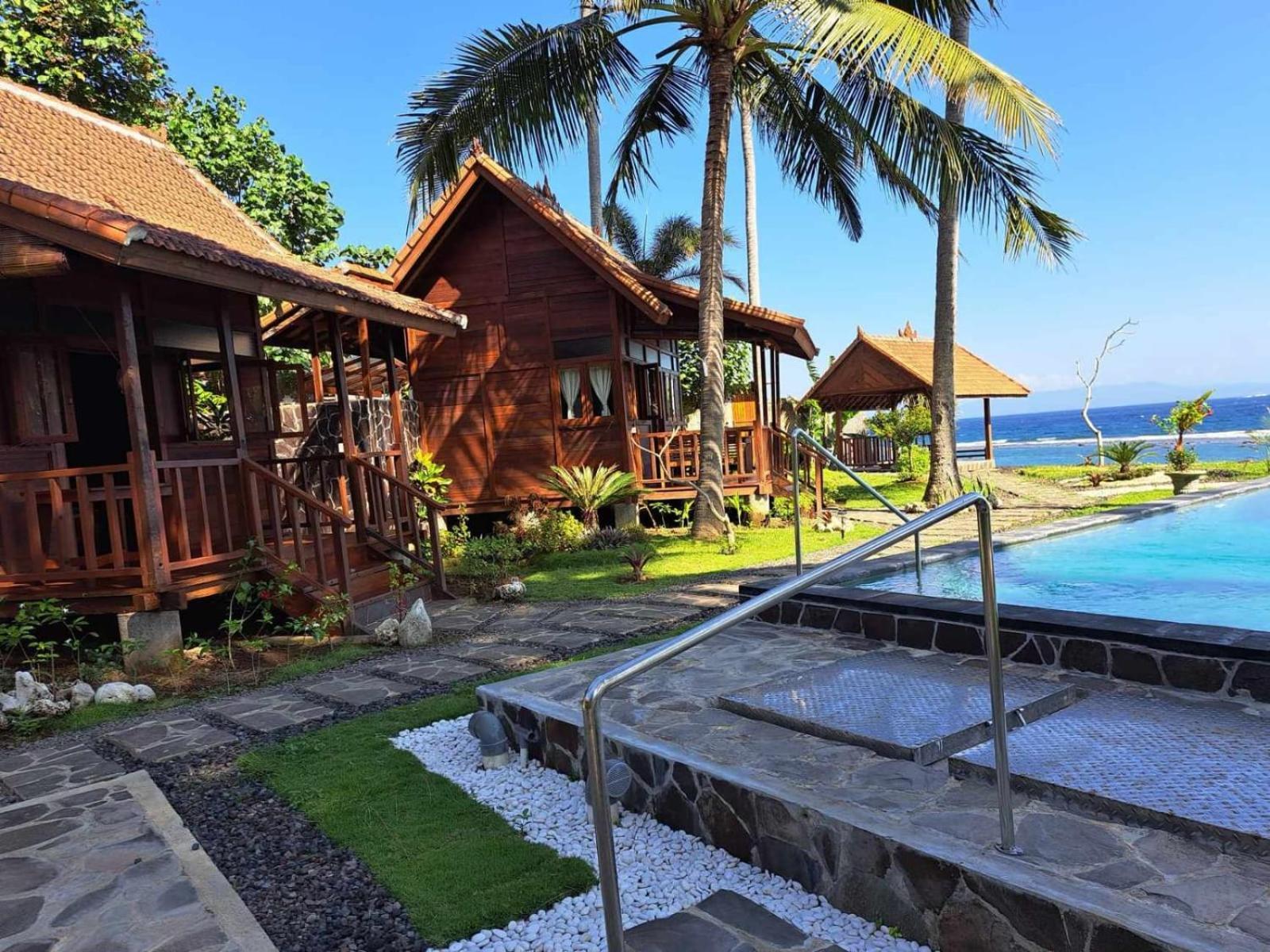 مانغيس Wooden House Candidasa المظهر الخارجي الصورة